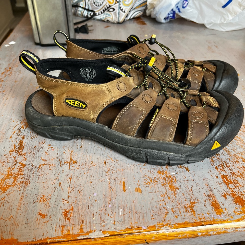 KEEN Newport Hydro Sport Mens Brown Sandals Size 10